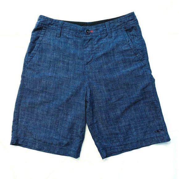 O'Neill Hybrid Board Shorts Quick Dry Stretch Swim Trunks‎ Mens 27 Dark Blue - Picture 1 of 12